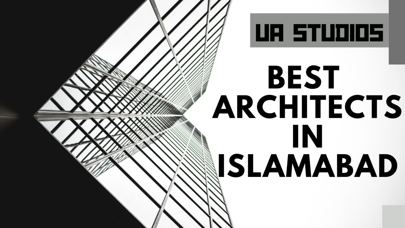 UA STUDIOS Text along with best architects in Islamabad caption on image 